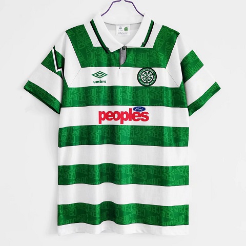 AAA Quality Celtic 91/92 Home Soccer Jersey